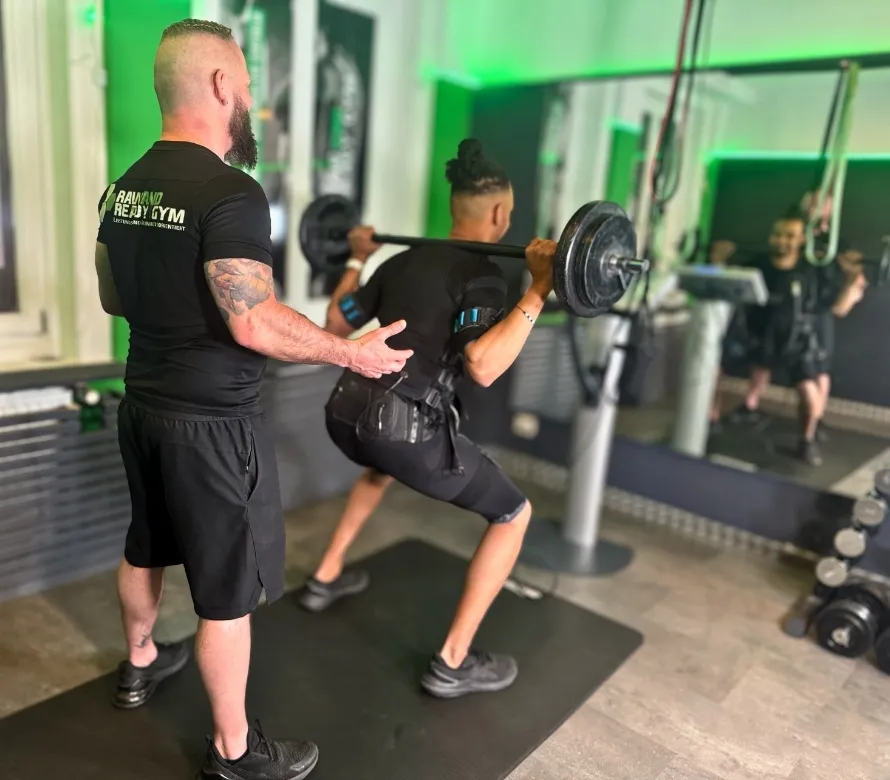 Studio-Einblick: Training in Aktion