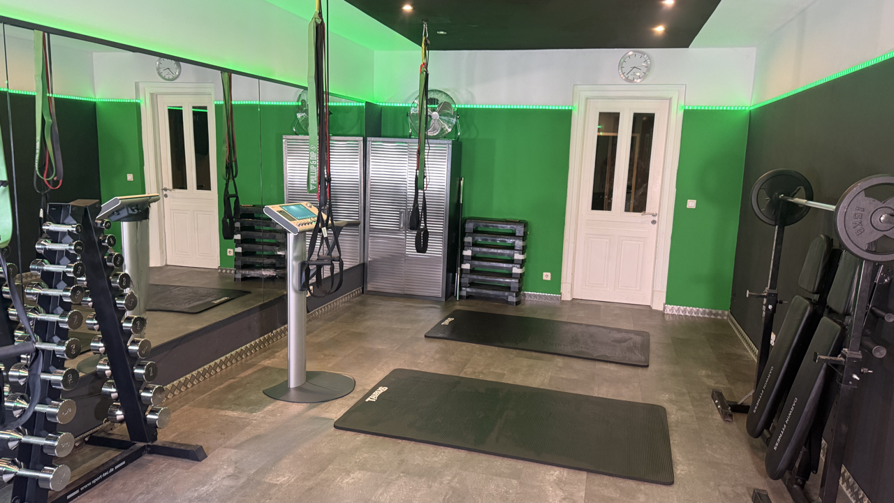 Studio-Einblick: EMS-Ausstattung im Trainingsraum